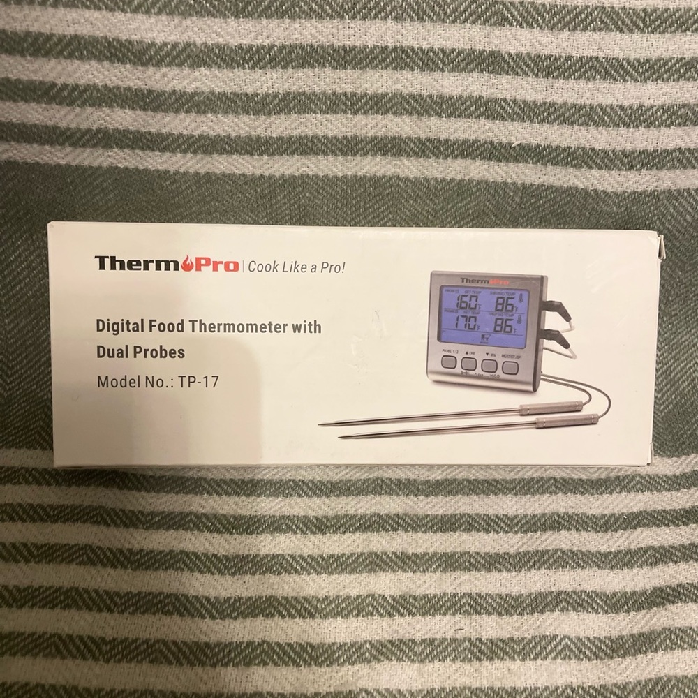 ThermPro Digital Food Thermometer with Dual Probes NIB
